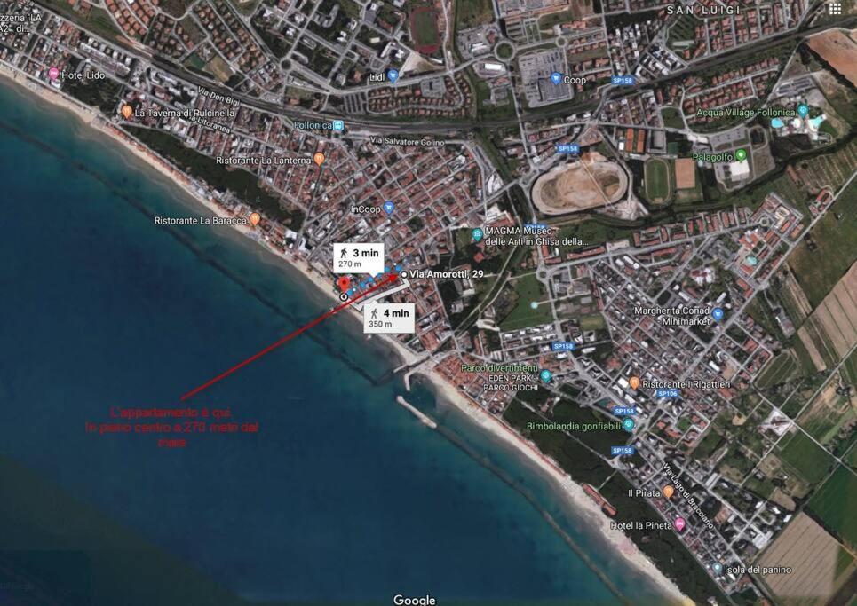 Centralissimo A Due Passi Dal Mare Follonica Exterior foto